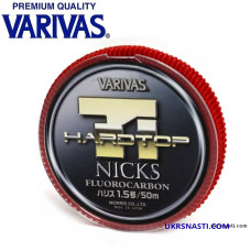 Флюорокарбон Varivas Hardtop Ti Nicks диаметр 0,205мм размотка 50м прозрачный